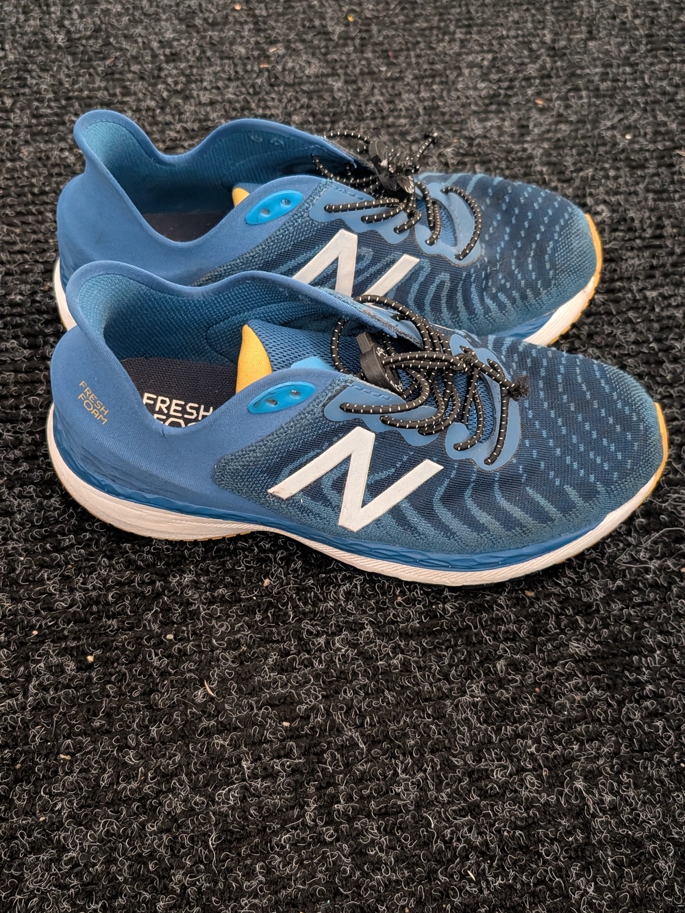 Fresh Foam 860v11 - Oxygen Blue with Helium and Harvest Gold - Kids